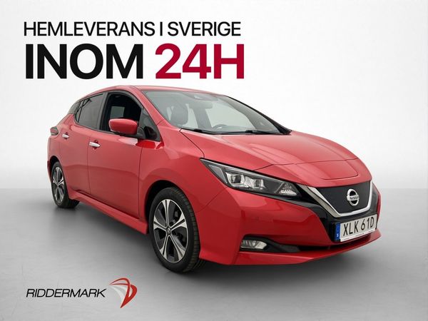 Nissan Leaf 150hk N-Connecta MOMS 360° Navi Farthållare - 2021