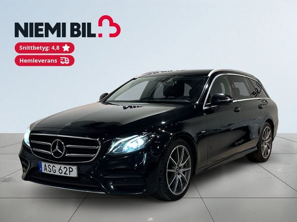 Mercedes E220 T d 4MATIC 9G AMG Drag Pvärm Kamera GPS S/V-hjul - 2020