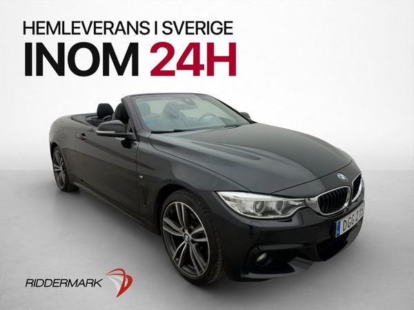 BMW 430 i xDrive Convertible M Sport H/K Navigation Skinn - 2016