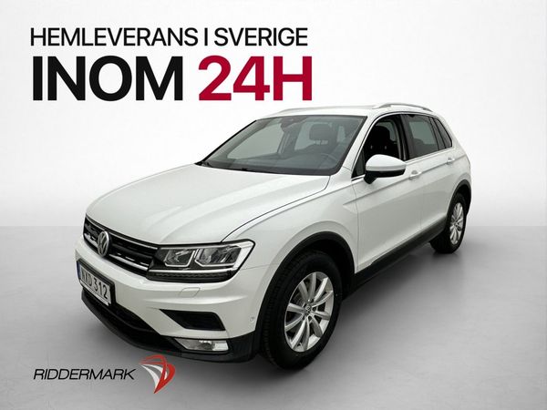 Volkswagen Tiguan TSI 4Motion 150hk Dragkrok Värmare Kamera - 2017