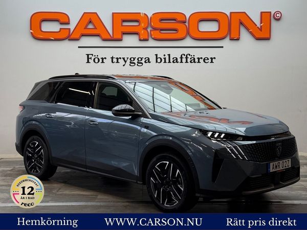 Peugeot 5008 HYBRID 136 e-DSC GT 7-Sits Cockpit Navi Backkamera MOMS - 2024