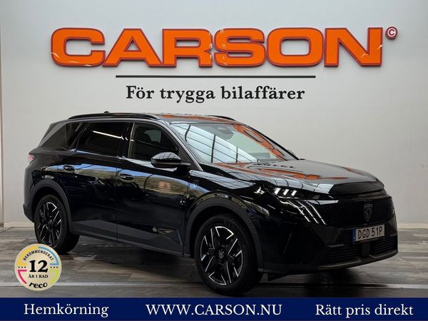 Peugeot 5008 Hybrid 145 1.2 PureTech e-DSC GT 7-Sits Carplay Kamera - 2025
