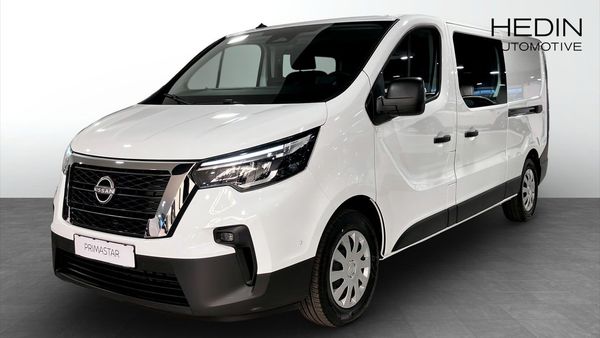 Nissan Primastar Crew Van L2H1 / Beställning *5ÅR GARANTI* - 2026