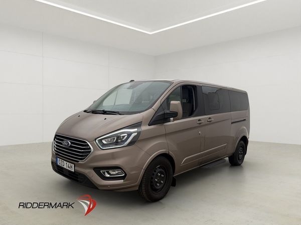 Ford Tourneo Custom Lång Titanium Värm Kamera CARPLAY 9-Sits - 2023