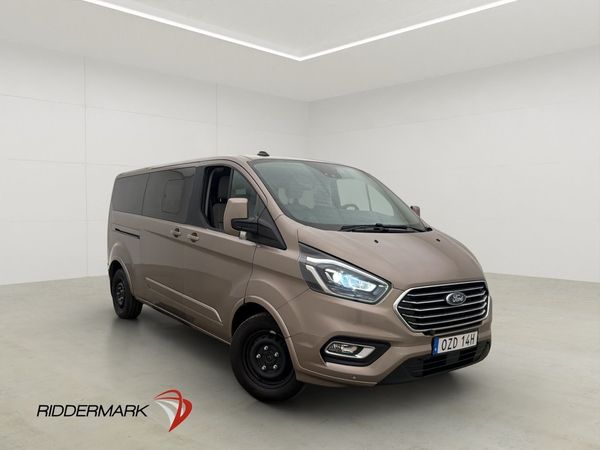 Ford Tourneo Custom Lång Titanium Värm Kamera CARPLAY 9-Sits - 2023