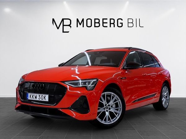 Audi e-tron 50 quattro 313hk S Line B&O 360 Pano 3D Luftfjädring - 2020