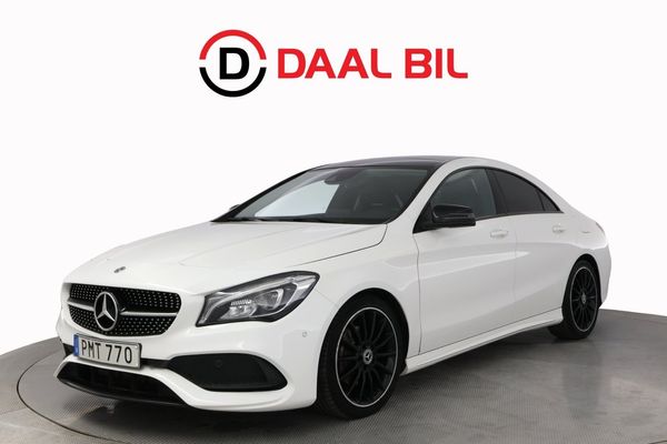 Mercedes CLA200 156HK AMG B-KAM PANO FARTHÅLLARE APP-CONNECT - 2019