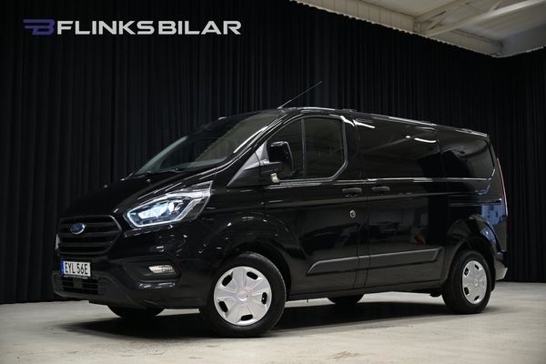 Ford Transit Custom 130HK Automat|Dubbelgolv|Dubbeldörr|Inredd|Moms - 2021