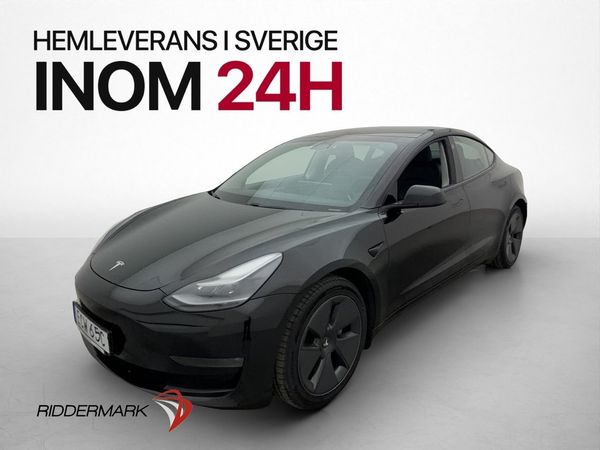 Tesla Model 3 Long Range AWD 440hk Autopilot Värmepump Pano - 2021