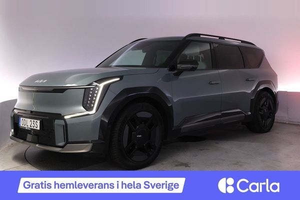 Kia EV9 AWD GT-Line 7-sits Pano Drag Elstol Meridian HUD 360 - 2024
