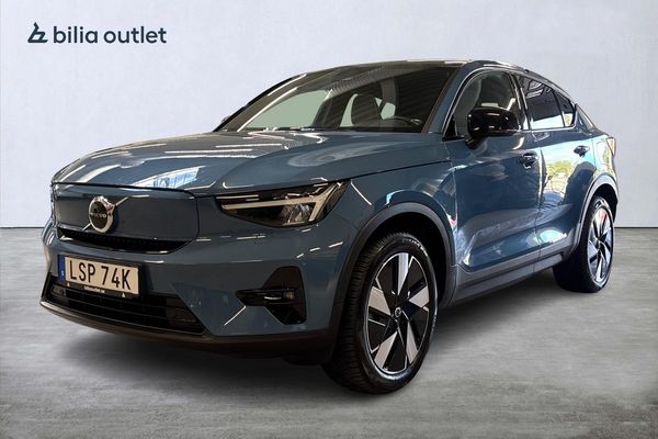 Volvo C40 Recharge Twin Plus 408hk Panorama V-pump Drag B-kamera - 2024
