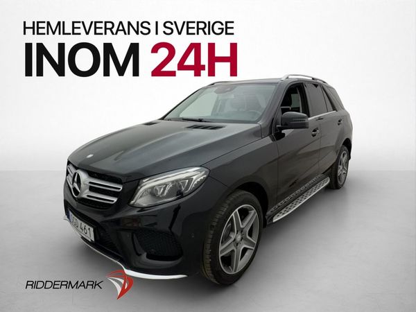 Mercedes GLE250 d 4M AMG D-Värmare Skinn 360° Drag - 2017