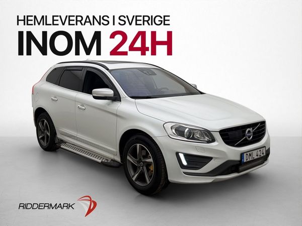 Volvo XC60 R-Design D5 AWD D-Värmare Pano Kamera Skinn Drag - 2016