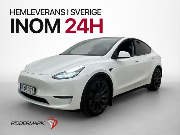 Tesla Model Y Performance 534hk MOMS Autopilot Värmepump - 2023