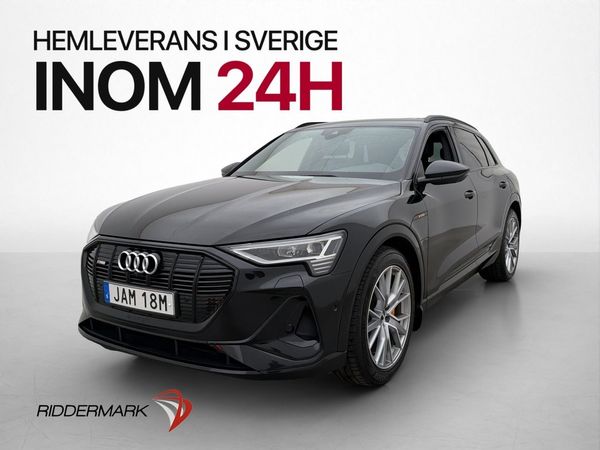Audi e-tron 55 Quattro 95 kWh MOMS S-line Drag Pano Kamera - 2020