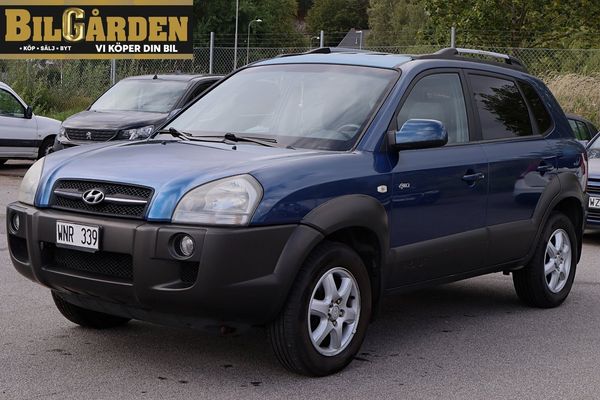 Hyundai Tucson 2.0 4WD Besiktigad Servad Kamrem-bytt 0%Ränta 0-Kontant - 2005