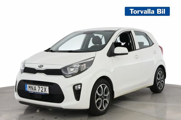 Kia Picanto 1.25 MPI GLS 84HK Automat Backkamera Rattvärme P-sensor - 2019