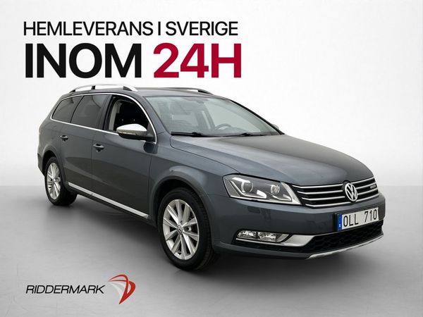 Volkswagen Passat Alltrack 2.0 177hk 4M Värmare Skinn Drag - 2014