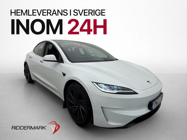 Tesla Model 3 Performance AWD Svensksåld MOMS Panorama - 2025