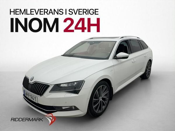 Skoda Superb 2.0 TDI 4x4 L&K Pano D-Värm Skinn Kamera Drag - 2017