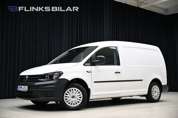 Volkswagen Caddy Maxi 2.0 TDI DSG 102HK Inredd|Drag|Värmare|EnÄgare|Lågmil - 2017