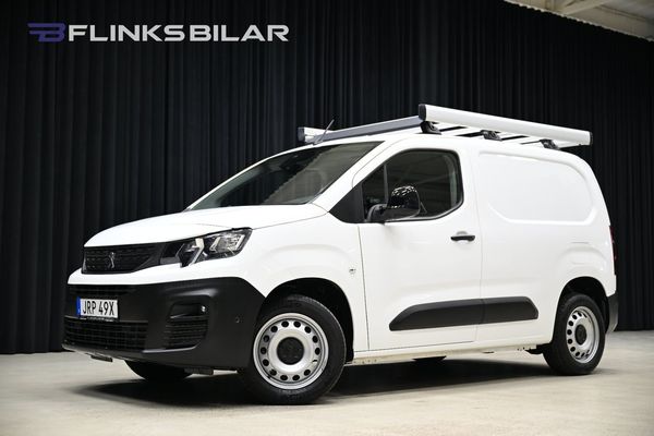 Peugeot Partner 130HK Automat|Drag|Värmare|Takkorg|Lågmil|EnÄgare|Moms - 2023