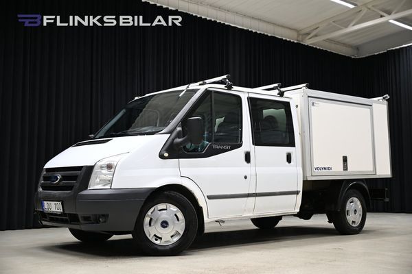 Ford Transit 2.4 TDCi AWD 140HK Dubbelhytt|Kåpa|Drag|Värmare| - 2011
