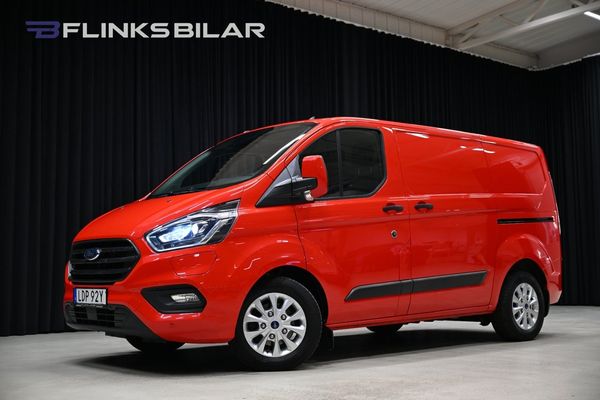 Ford Transit Custom Plug-in Hybrid 126HK Dubbeldörr|Inredd|Leasbar - 2021