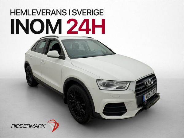 Audi Q3 2.0 TDI Quattro 150hk Drag 0,49l/mil Farthållare - 2017