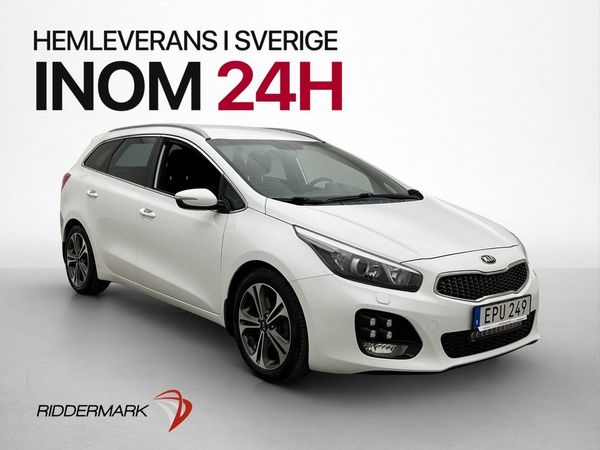 Kia Cee´d SW 1.6 CRDi 136hk GT Line Kamera Drag Navi CarPlay - 2017