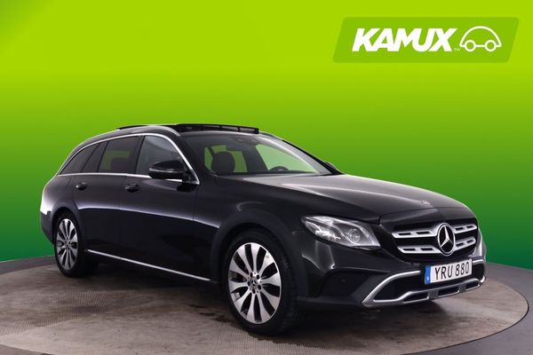 Mercedes E220 d 4M All-Terrain Pano Burmest 360 Luftfjäd HuD Wide Dra - 2019