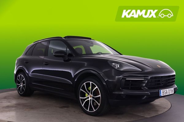 Porsche Cayenne E-Hybrid 462hk Chrono Pano Bose HuD Drag B-Kam Elstol A - 2021