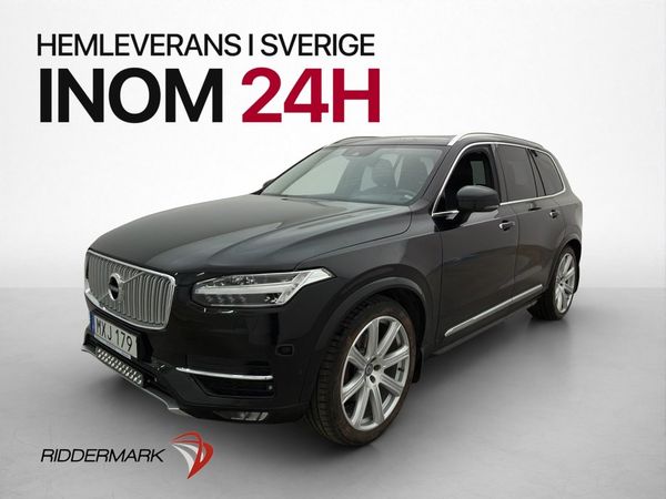 Volvo XC90 D5 225hk AWD 7Sits Inscription HUD Pano Värmare - 2016