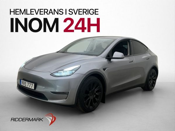 Tesla Model Y Long Range AWD 514hk MOMS Drag Adp-fart Värmep - 2023