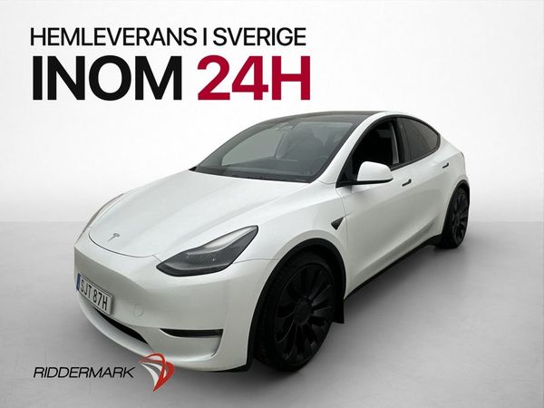 Tesla Model Y Performance Dragkrok Autopilot Värmepump - 2023