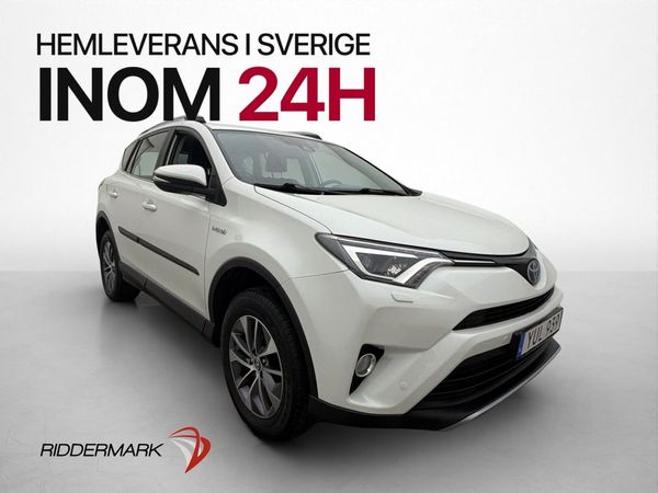 Toyota RAV4 Hybrid 197hk Active Kamera Navi Dragkrok - 2017
