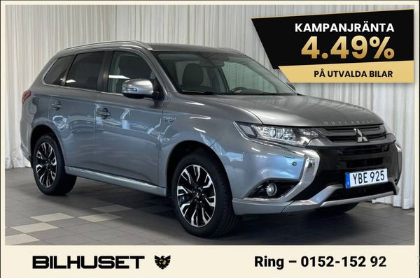 Mitsubishi Outlander PHEV CVT City B-kamera Drag Rattvärme - 2016