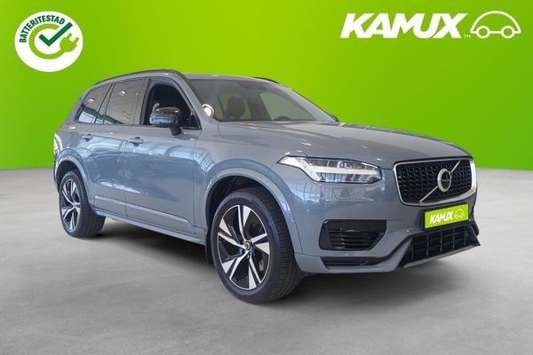 Volvo XC90 T8 AWD R-Design Pano H/K Luftfj 360 Drag 7-sits - 2020