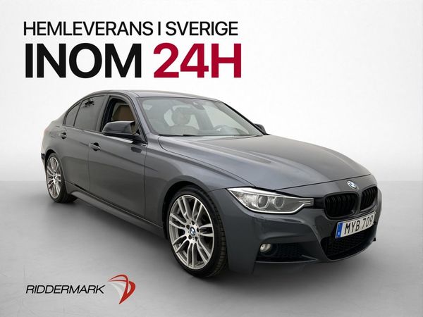 BMW 328 i 245hk M Sport Kamera H/K Head Up Skinn Sensorer - 2013