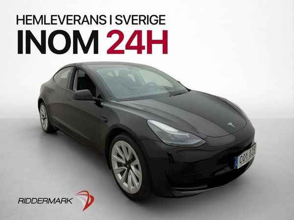 Tesla Model 3 Standard Range MOMS Autopilot Pano Värm - 2023
