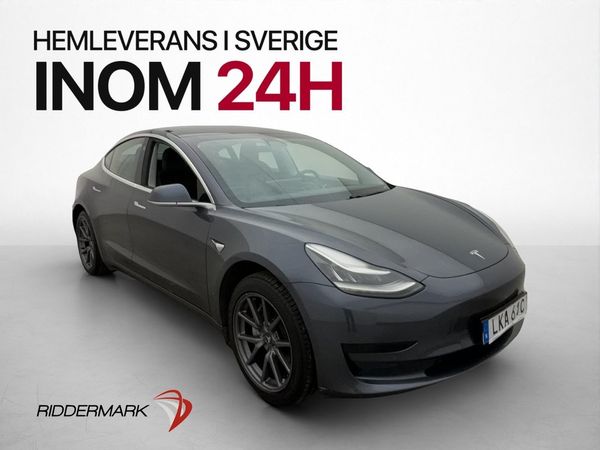 Tesla Model 3 Standard Range Plus Pano Autopilot Värm Kamera - 2020