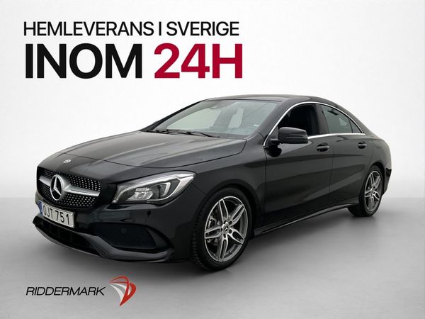 Mercedes CLA180 122hk AMG Pano Bluetooth Farthållare - 2018