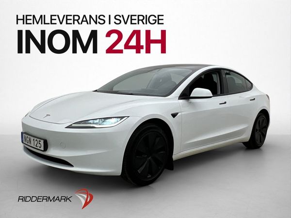Tesla Model 3 Standard Range Svensksåld Panorama MOMS - 2024