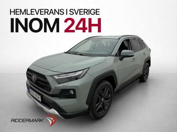 Toyota RAV4 Hybrid AWD 222hk Adventure 360° Dragkrok Skinn - 2022