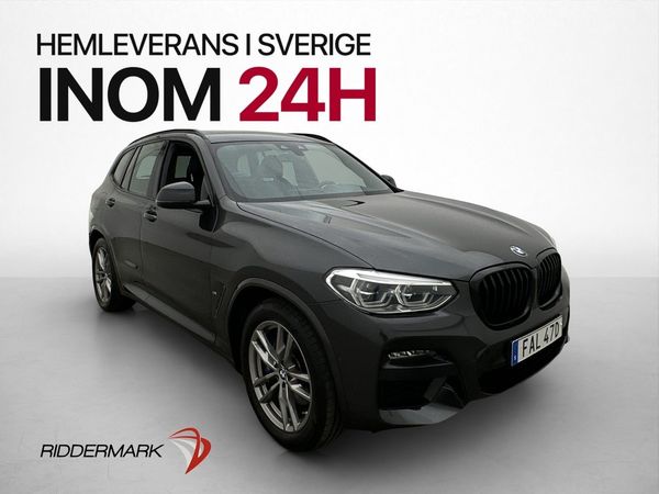 BMW X3 xDrive30e 292hk M Sport Panorama Drag HUD MOMS - 2021