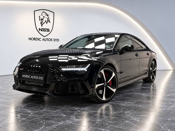 Audi RS7 Sportback /4.0 TFSI V8 / Quattro / Bose / HUD / Sv-Såld - 2017