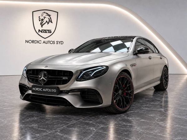 Mercedes E63 AMG S 4MATIC+ / Kolfiber / Pano / Luftfjädring / 360° - 2018