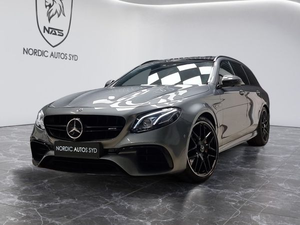 Mercedes E63 AMG S T / 4MATIC+ / Pano / Skalstolar / Burmester - 2019