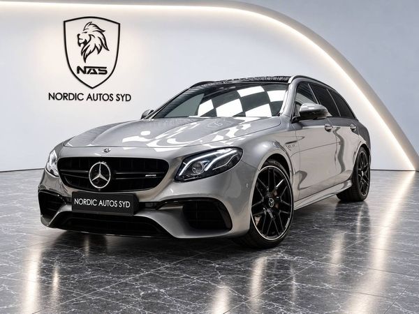 Mercedes E63 AMG T / 4MATIC+ / Pano / Skalstolar / Burmester - 2019