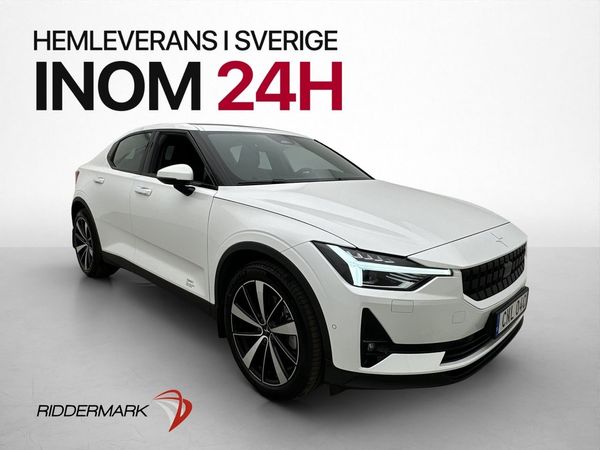 Polestar 2 Long range Dual motor 408hk Pano Drag BLIS 360° - 2021